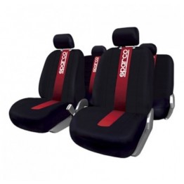 JUEGO FUNDAS CLASSIC ROJO SPARCO CS6