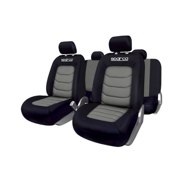 JUEGO FUNDAS S-LINE GRIS SPARCO CS6
