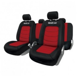 JUEGO FUNDAS S-LINE ROJO SPARCO CS6