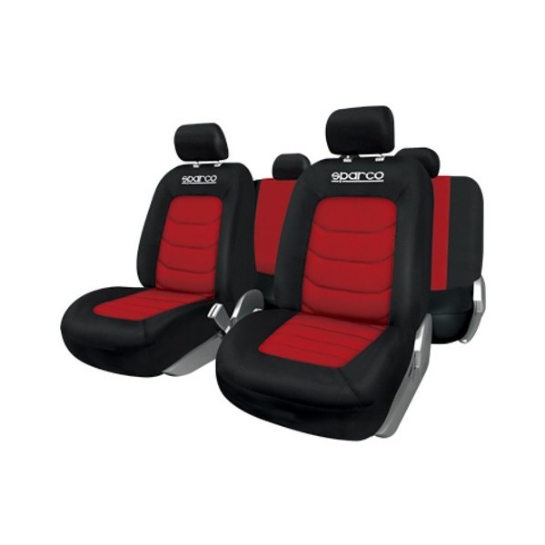 JUEGO FUNDAS S-LINE ROJO SPARCO CS6
