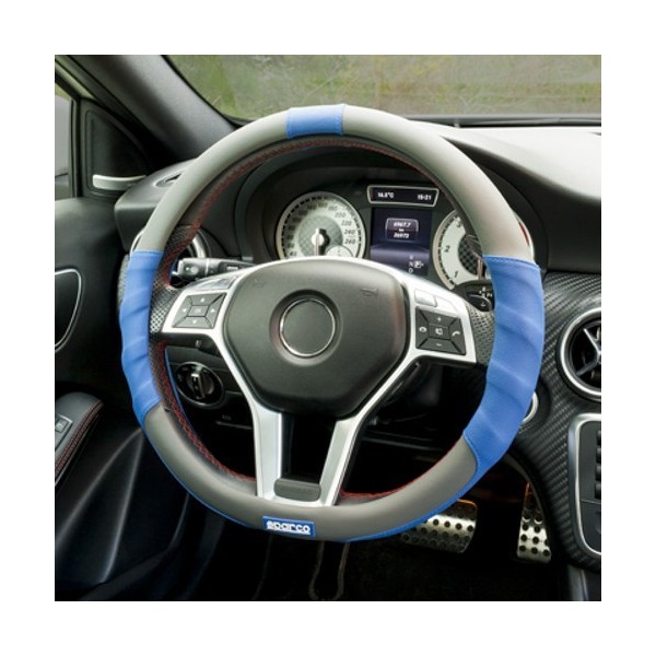 FUNDA VOLANTE SPARCO AZUL CS10
