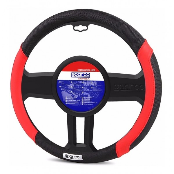 FUNDA VOLANTE C1113 NEGRO/ROJO