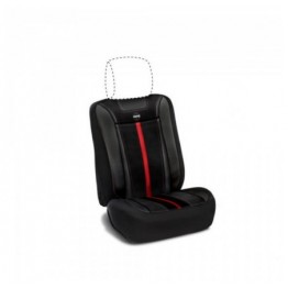 RESPALDO MOMO STRIPE NEGRO/ROJO