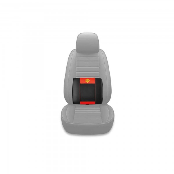 SOPORTE DE CINTURA COCHE COMPACT CORSA NEGRO/ROJO
