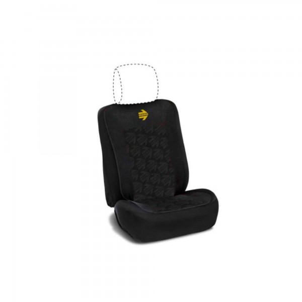 RESPALDO DE ASIENTO ESTILO NEGRO