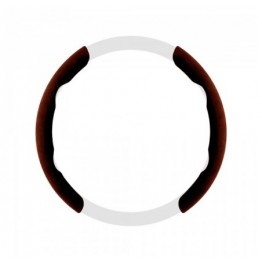 FUNDA DE VOLANTE MARRON 2 PIEZAS OCC SPORT