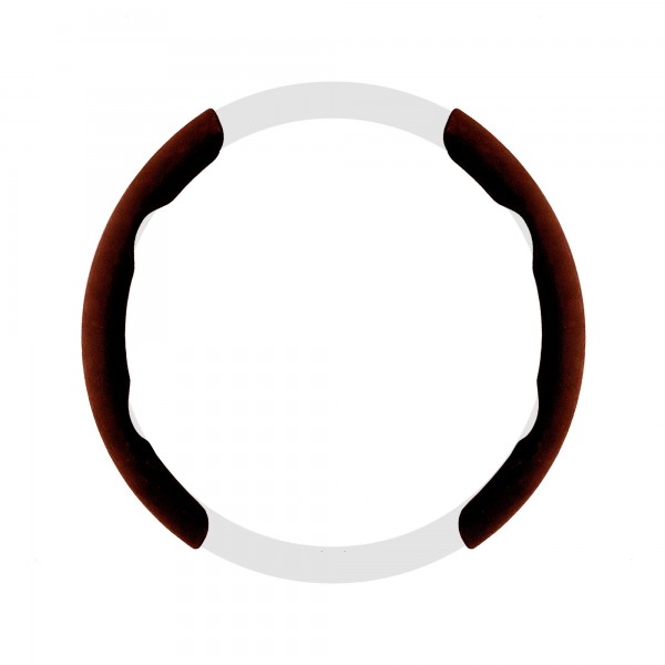 FUNDA DE VOLANTE MARRON 2 PIEZAS OCC SPORT