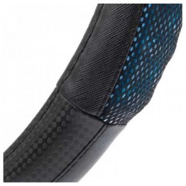 FUNDA VOLANTE NEGRA/AZUL