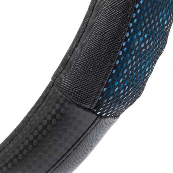 FUNDA VOLANTE NEGRA/AZUL