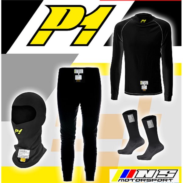 PACK ROPA INTERIOR P1 ELITE NEGRA