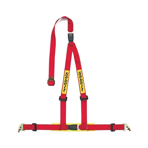 ARNES SABELT CLUBMAN 3P TORNILLO/MOSQUETON ECE ROJO