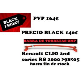 CLIO 2 RS 98-05 BARRA TORRETAS OMP