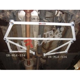 BMW 640 E63/E64/F06 03+ Ultra-R 4-Point Mid Lower Brace