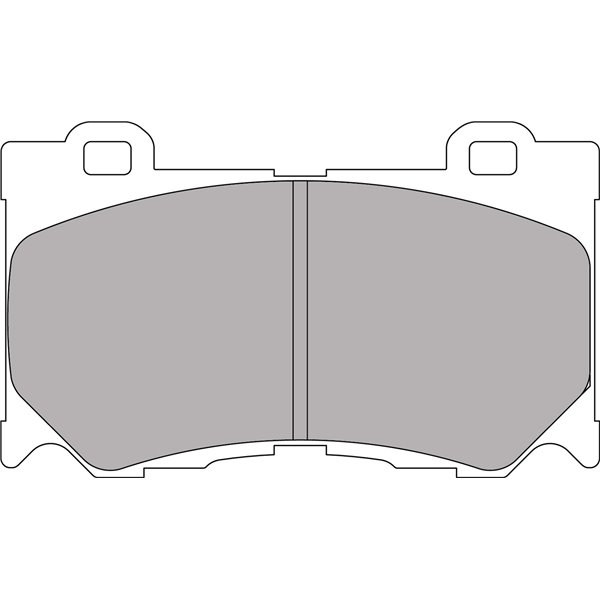 FCP4172G PASTILLA FERODO DS3.12 FCP4172G