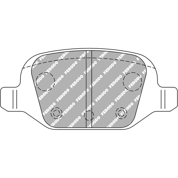 FCP1324H PASTILLA FERODO DS2500 FCP1324HFCP1324H