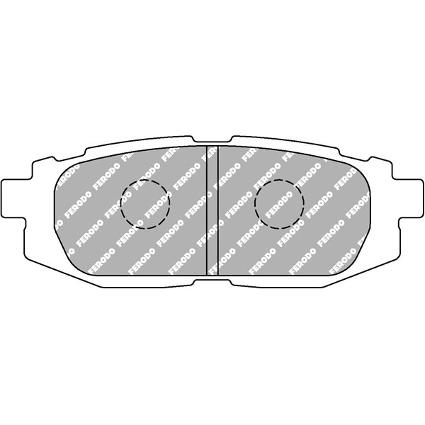 FCP4187W PASTILLA FERODO DS1.11 FCP4187WFCP4187W