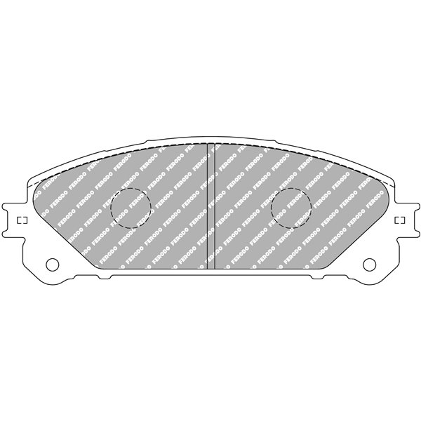 FCP4354H PASTILLA FERODO DS2500 FCP4354HFCP4354H