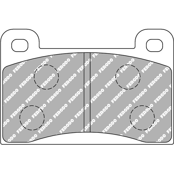 FCP461H PASTILLAS FERODO DS2500 FCP461H