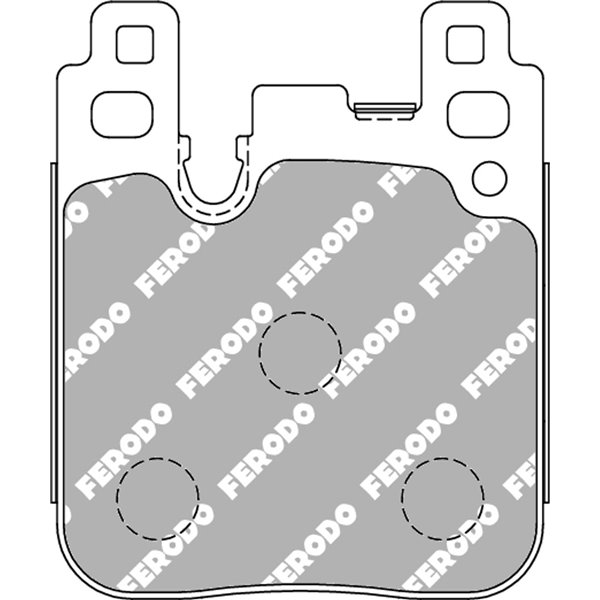 FCP4663H PASTILLA FERODO DS2500 FCP4663HFCP4663H