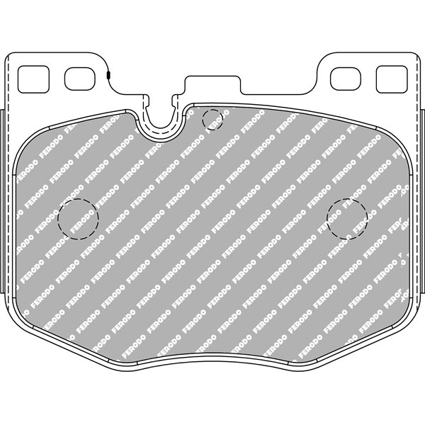 FCP5055H PASTILLAS FRENO FERODO RACING FCP5055HFCP5055H