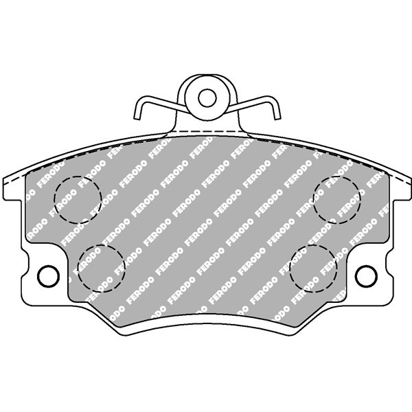 FDS370 PASTILLAS FERODO SPORT FDS370