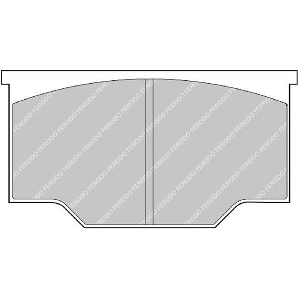 FRP101R PASTILLAS FERODO DS3000 FRP101R