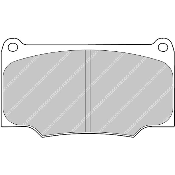 FRP1061R PASTILLA FERODO DS3000 FRP1061RFRP1061R
