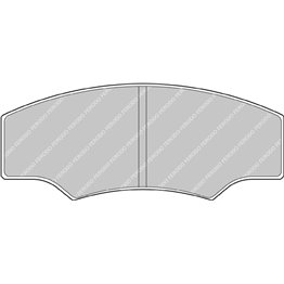 FRP218W PASTILLAS FERODO DS1.11 FRP218W
