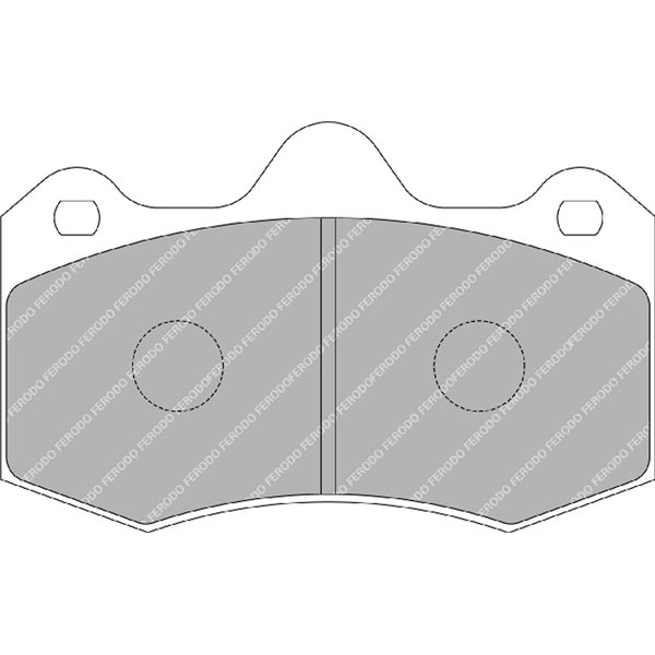 FRP3083R PASTILLA FERODO DS3000 FRP3083RFRP3083R