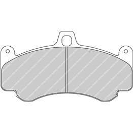 FRP3096ZB PASTILLA FERODO DS1 (RODADAS) FRP3096ZBFRP3096ZB