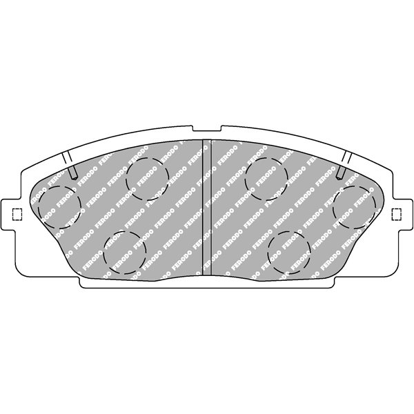 FRP3127H PASTILLA FERODO DS2500 FRP3127HFRP3127H