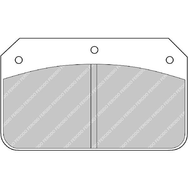 FRP502R PASTILLAS FERODO DS3000 FRP502R