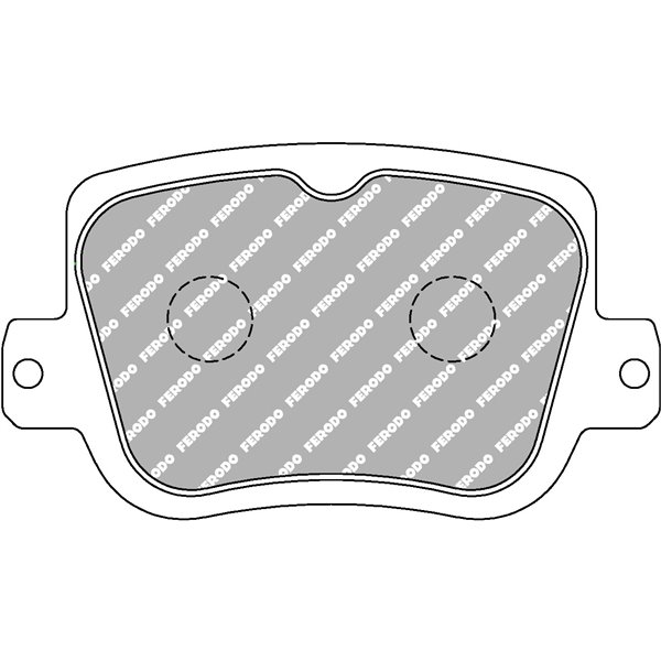 FCP5526H PASTILLA FERODO DS2500 FCP5526H