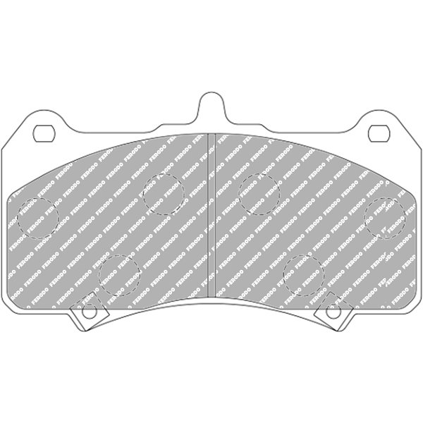 FRP3147G PASTILLA FERODO DS3.12 FRP3147G
