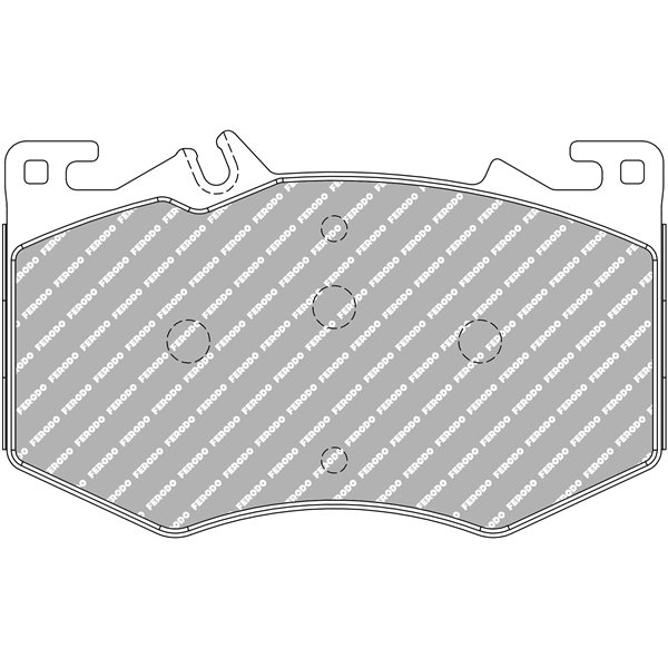 FRP3166H PASTILLA FERODO DS2500 FRP3166H