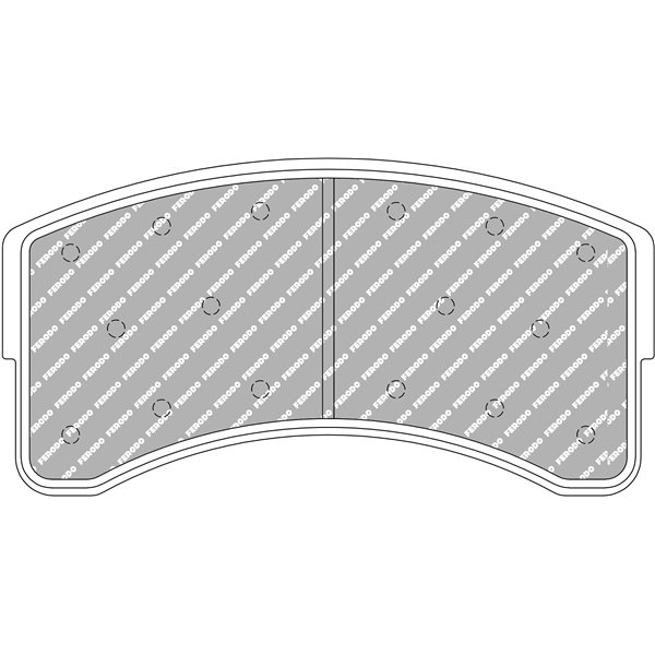 FRP3168TL66 PASTILLA FERODO TL66 FRP3168TL66
