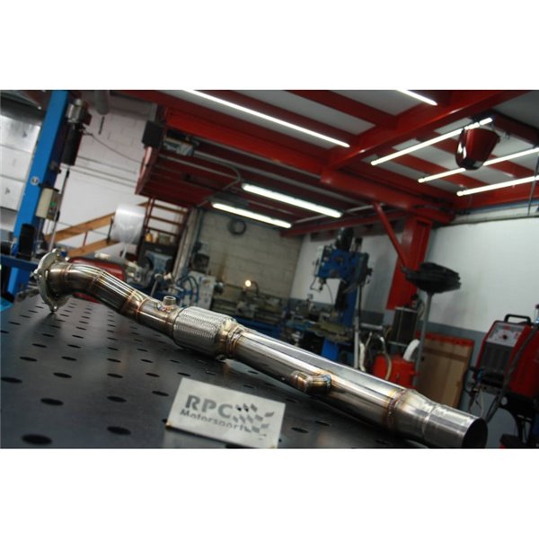 1.8t k03 ibiza 6k2 CATALIZADOR HJS 300 CELL HOMOG EURO 5/6 Downpipe