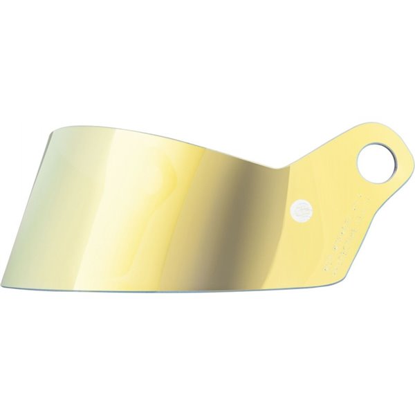 VISOR CORTO ST5 ESPEJO AMARILLO