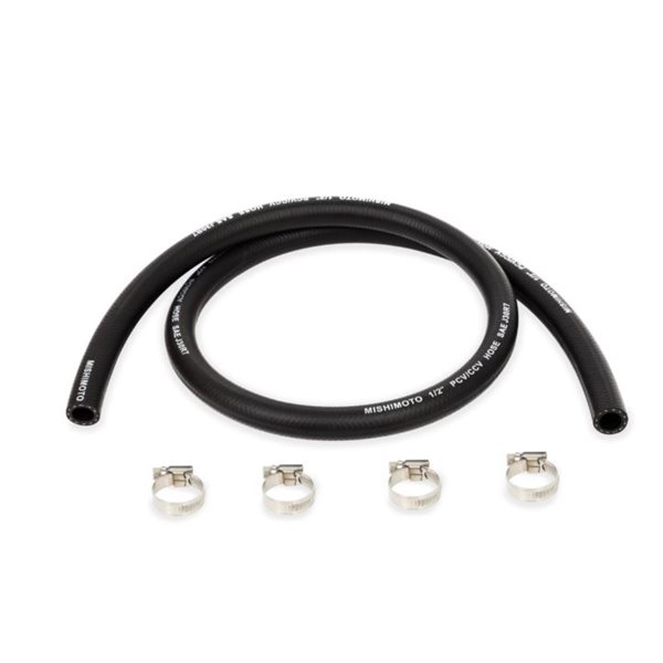 Universal Catch Can Hoses 1/2" x 4'