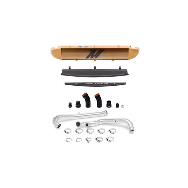Ford Fiesta ST Performance Intercooler Kit, 2014+ Polished Pipes, Silver Cooler