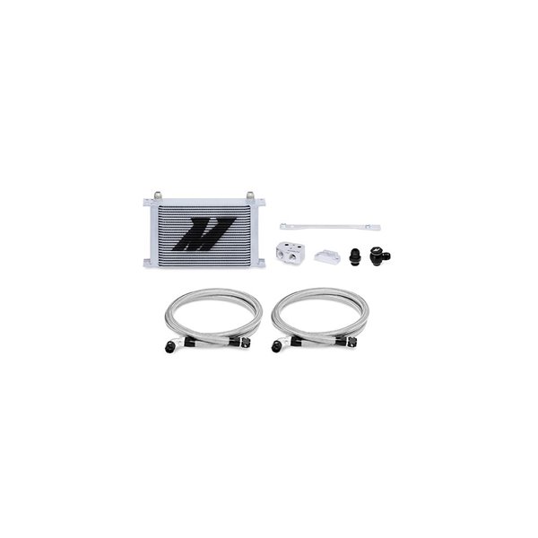 Mishimoto LS1/LS2 Front-Sump Race Oil Cooler Kit, Silver