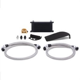 Honda Civic Type R Direct Fit Oil Cooler Kit, 2017+, Black