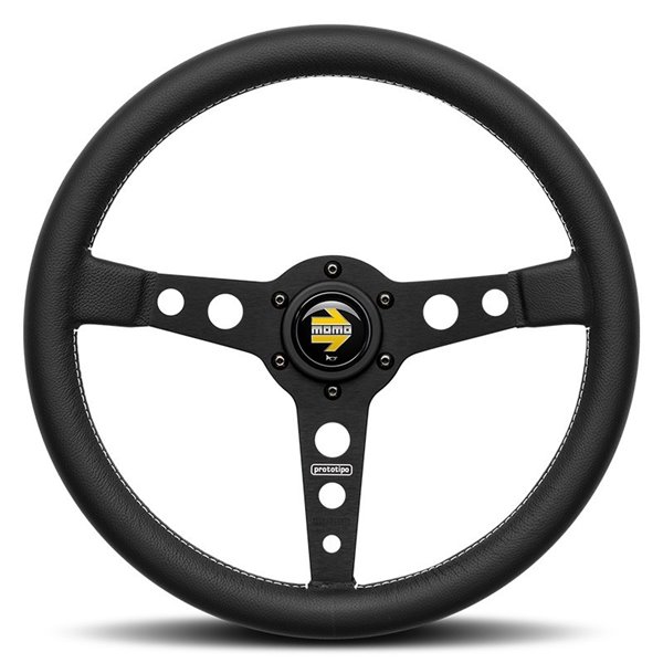 VOLANTE MOMO PROTOTIPO NEGRO 350