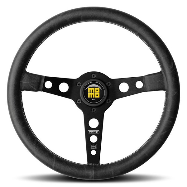 VOLANTE MOMO PROTOTIPO HERITAGE NEGRO 350