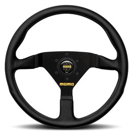 VOLANTE MOMO MOD.78 350 NEGRO PIEL 350MM