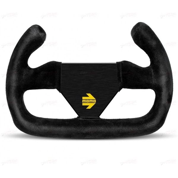 VOLANTE MOMO MOD.12/C 250 NEGRO SUEDE 250MM