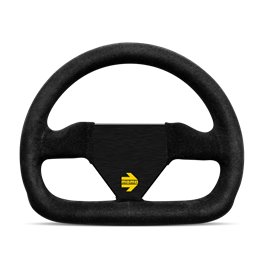 VOLANTE MOMO MOD.12 260 NEGRO SUEDE 260MM