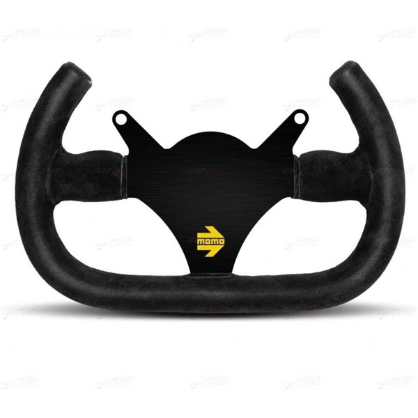 VOLANTE MOMO MOD.101 290 NEGRO SUEDE