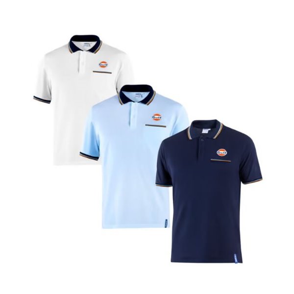 GULF POLO PIQUET POCKET CON BOLSILLO