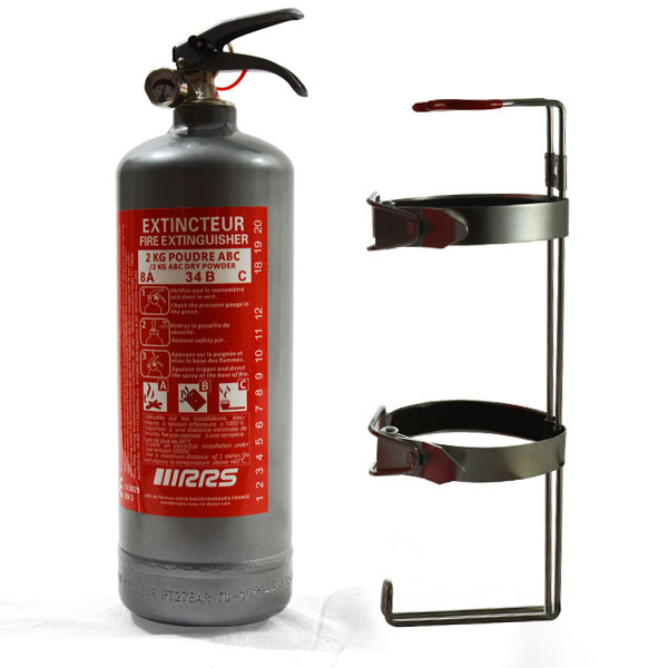 EXTINTOR DE MANO 2KG RRS GRIS